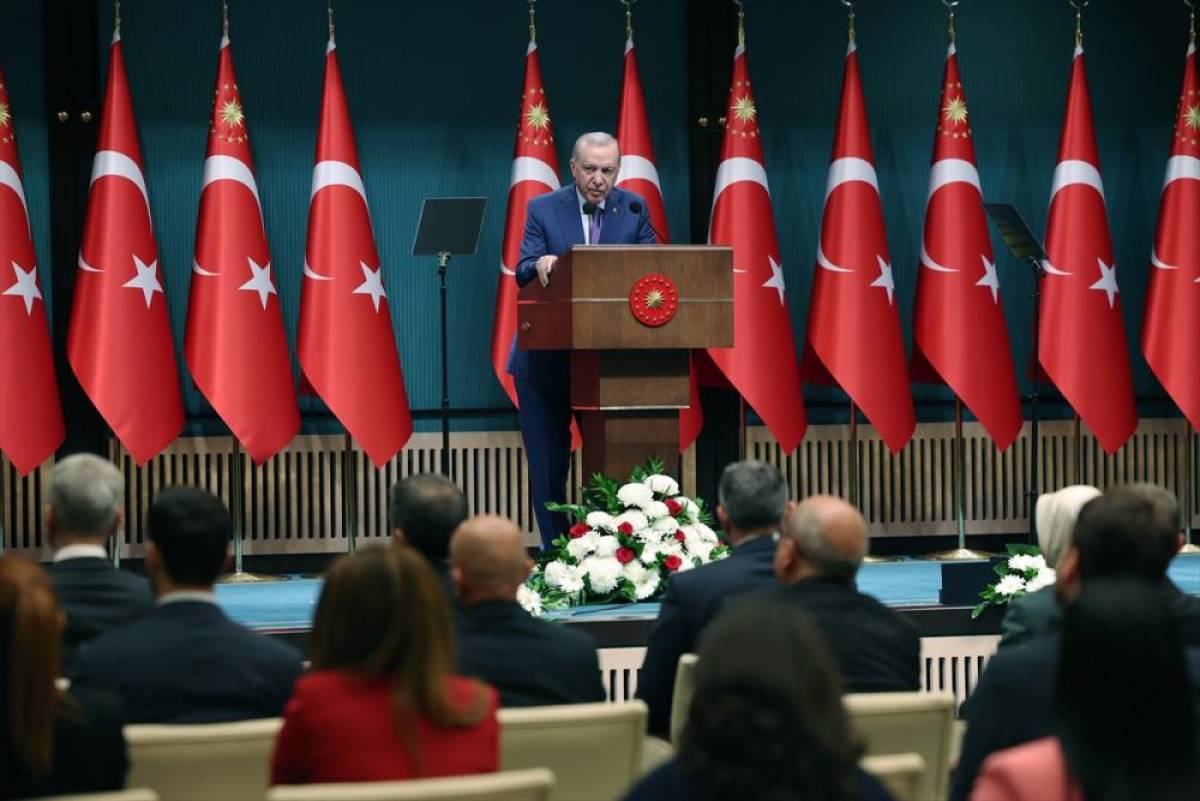 Cumhurbaşkanı Erdoğan, Kabine Toplantısı'nın ardından millete seslendi: (2)