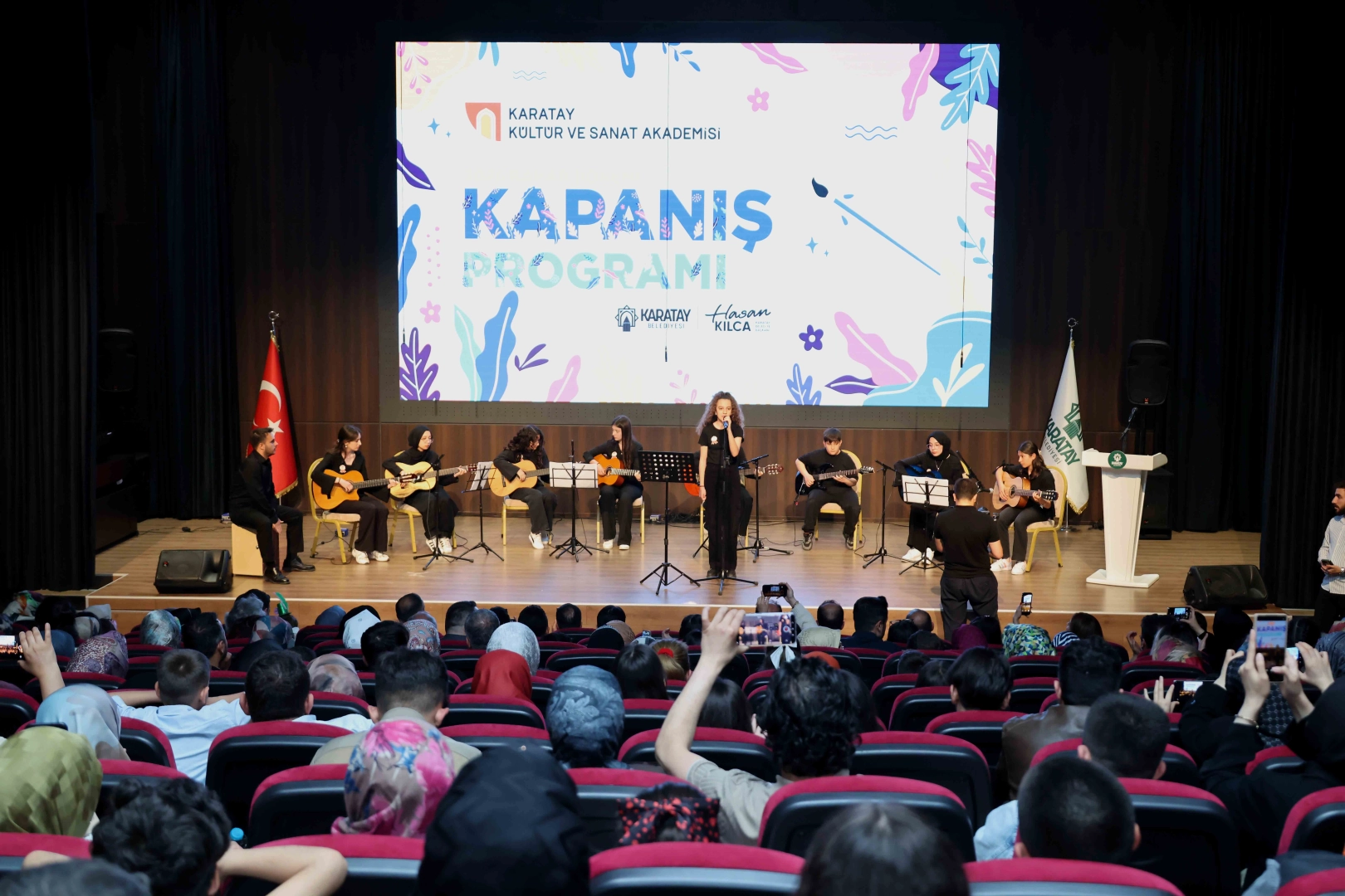 Konya Karatay K&uuml;lt&uuml;r ve Sanat Akademisi&rsquo;nden muhteşem final