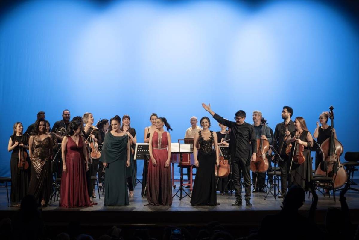 Uluslararası İstanbul Opera ve Bale Festivali'nde "Altın &Ccedil;ağın Kadınları" konseri d&uuml;zenlendi