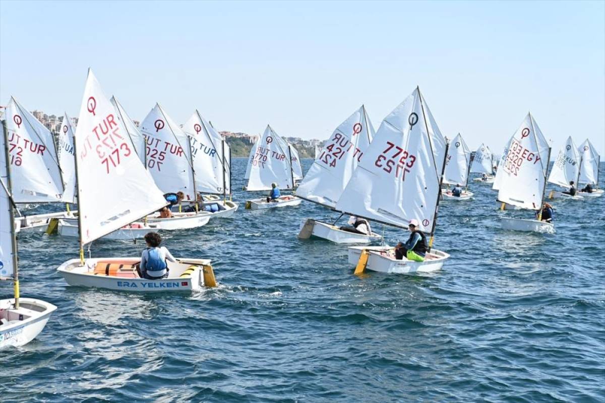 Tekirdağ'da 10. Uluslararası S&uuml;leymanpaşa Cup Yelken Yarışları başladı