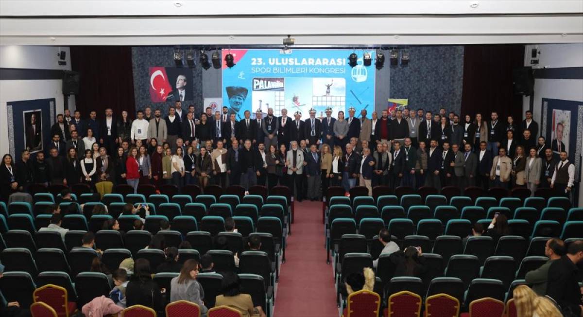 Erzurum'da 23. Uluslararası Spor Bilimleri Kongresi başladı