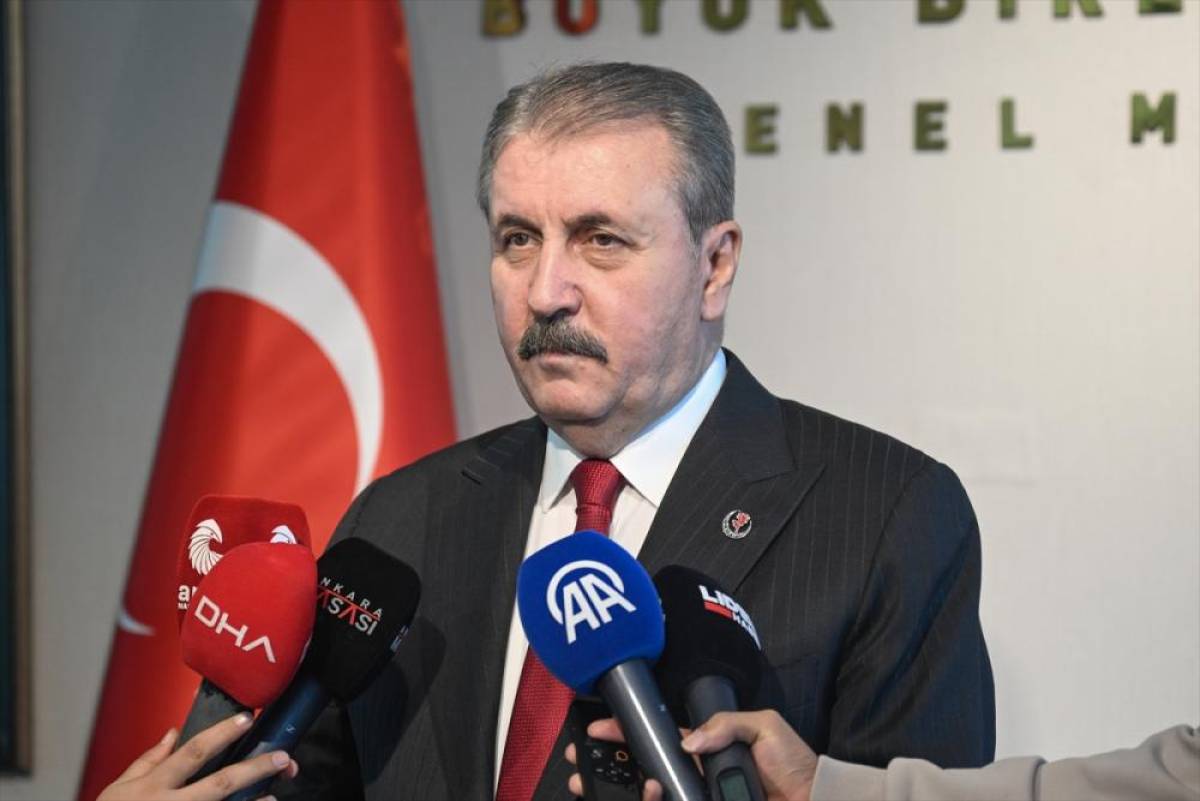 BBP Genel Başkanı Destici, basın toplantısı düzenledi: