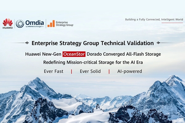 Huawei Yeni Nesil OceanStor Dorado Converged All-Flash Storage, Enterprise Strategy Group teknik doğrulamasından ge&ccedil;ti