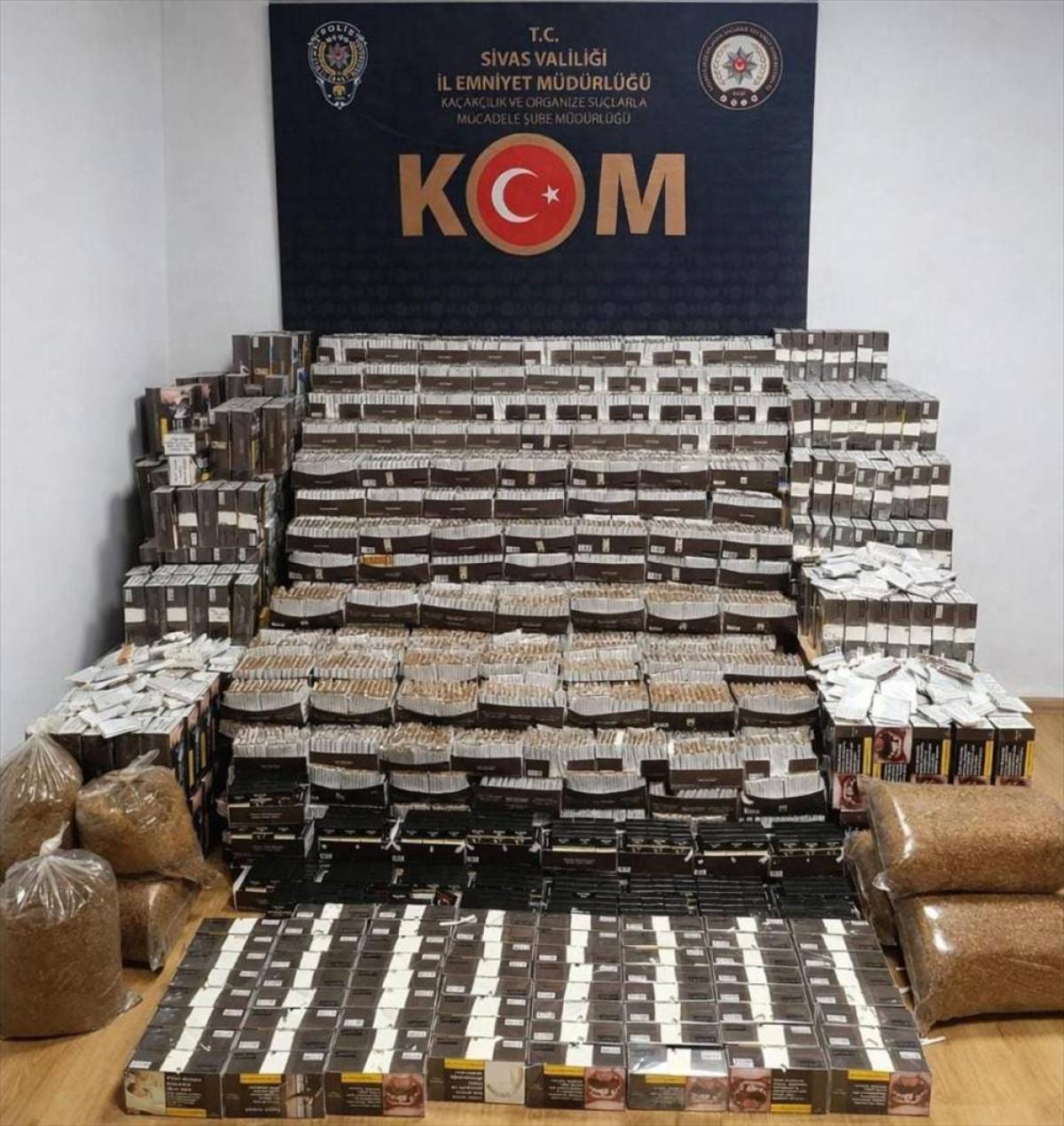 Sivas'ta 293 bin makaron ele ge&ccedil;irildi