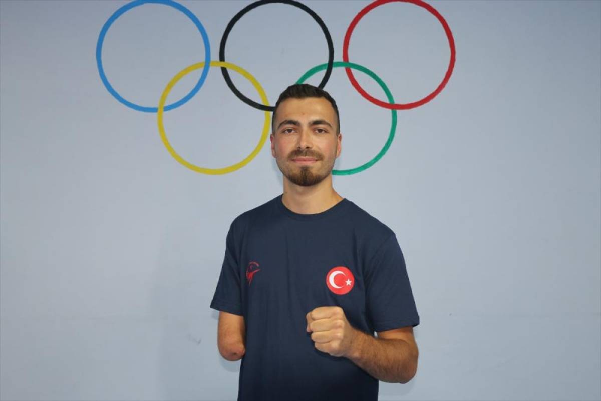 Milli para tekvandocu Osman Ert&uuml;rk'&uuml;n g&ouml;z&uuml; Avrupa şampiyonluğunda