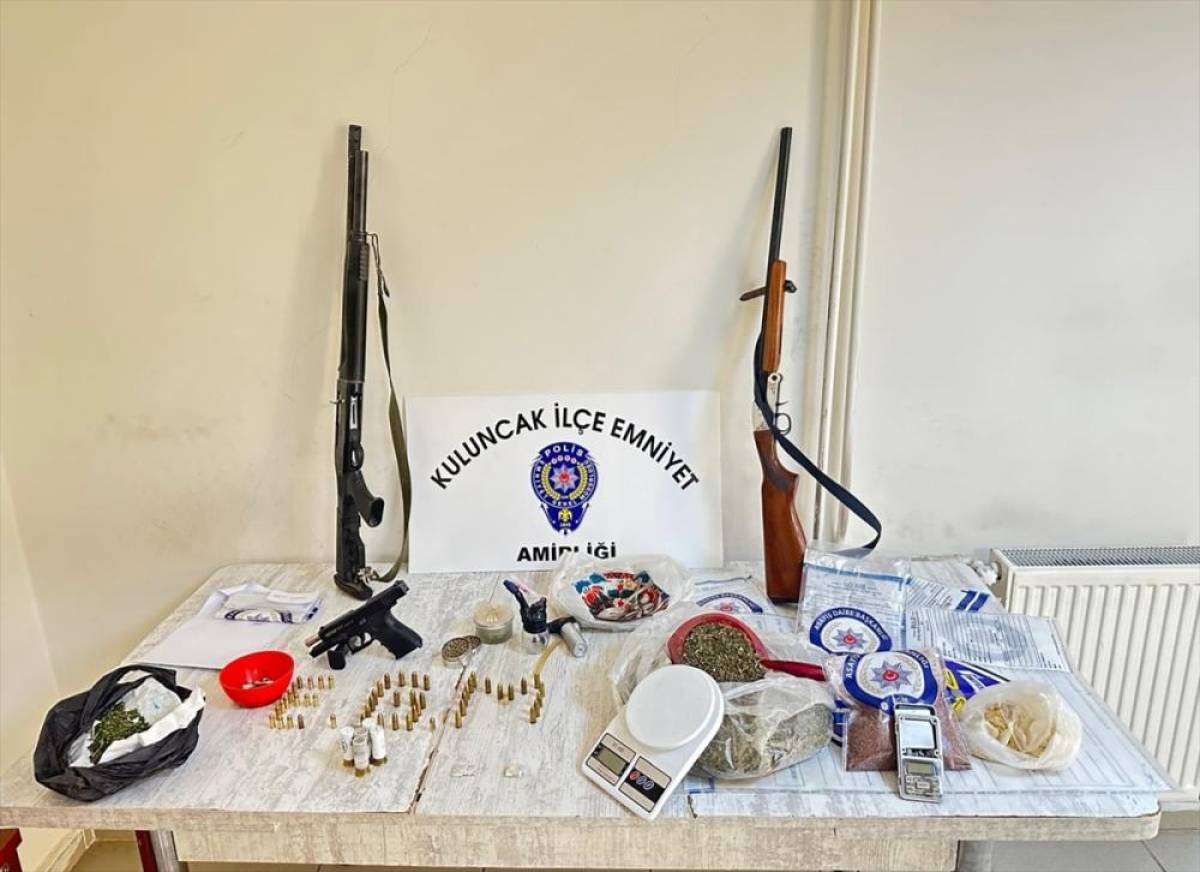 Malatya'da uyuşturucu operasyonunda yakalanan zanlı tutuklandı