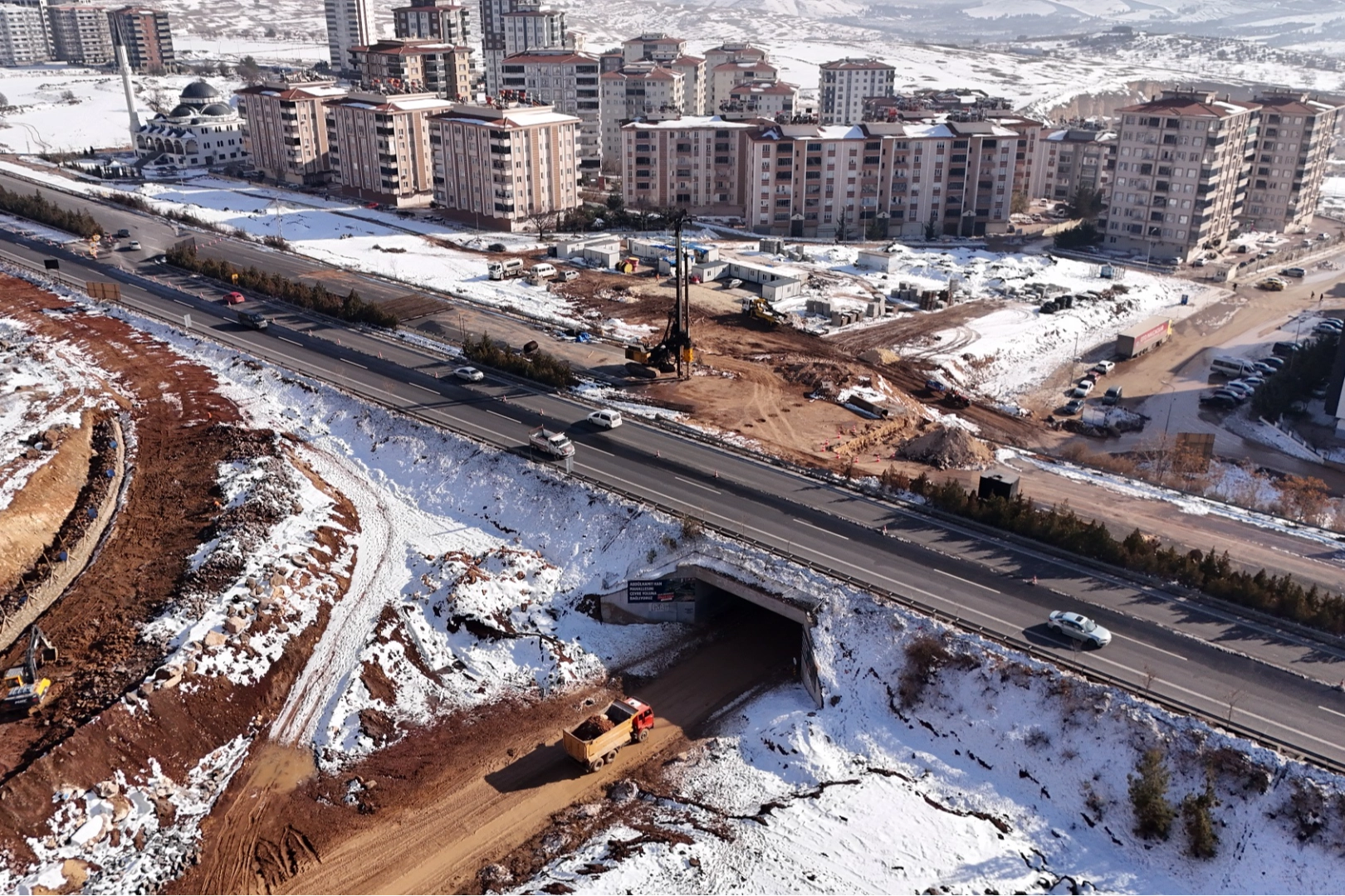Gaziantep&rsquo;te Abd&uuml;lhamit Han Kavşağı i&ccedil;in dijital geri sayım