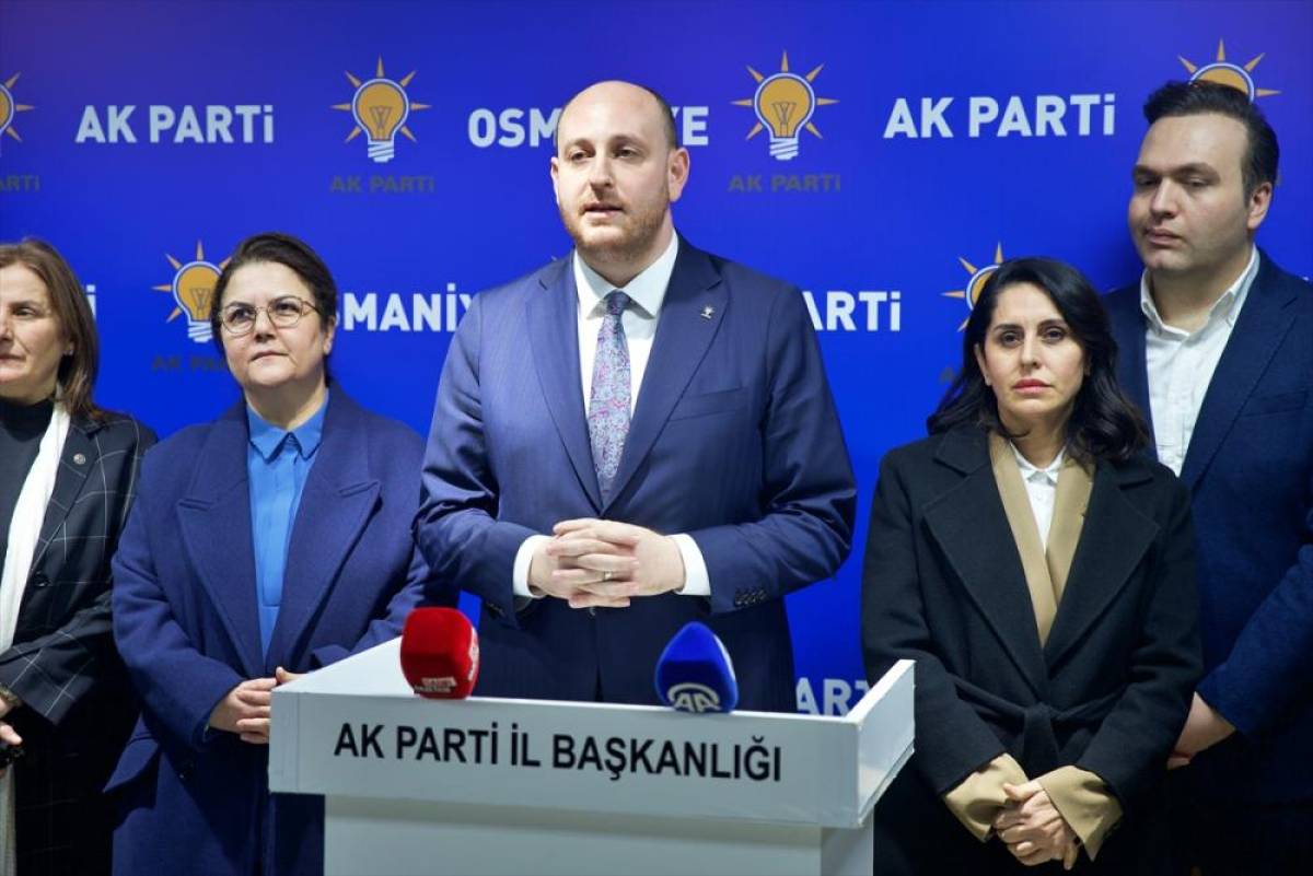 AK Parti Genel Başkan Yardımcısı B&uuml;y&uuml;kg&uuml;m&uuml;ş, Osmaniye'de konuştu: