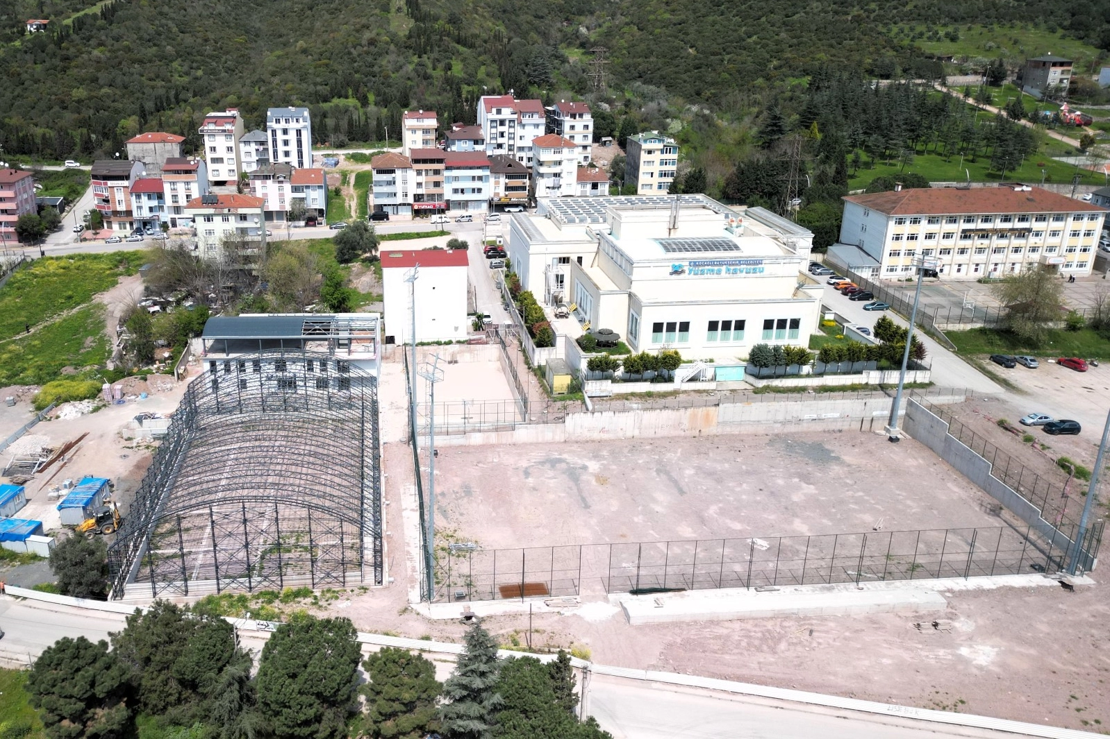 &Ccedil;amlıtepe Spor Kompleksi K&ouml;rfez&rsquo;e zenginlik katacak