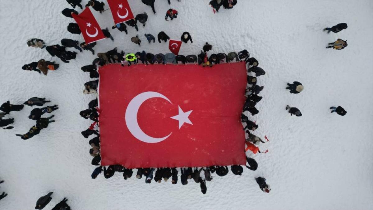 Bayburt'ta "Aydıntepe Kış Festivali" d&uuml;zenlendi