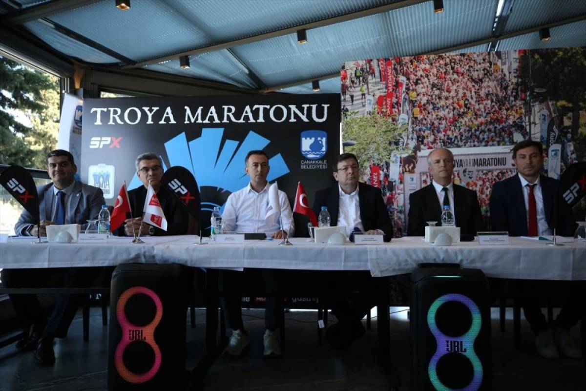 &Ccedil;anakkale'de "SPX Troya Maratonu" 26 Nisan'da koşulacak