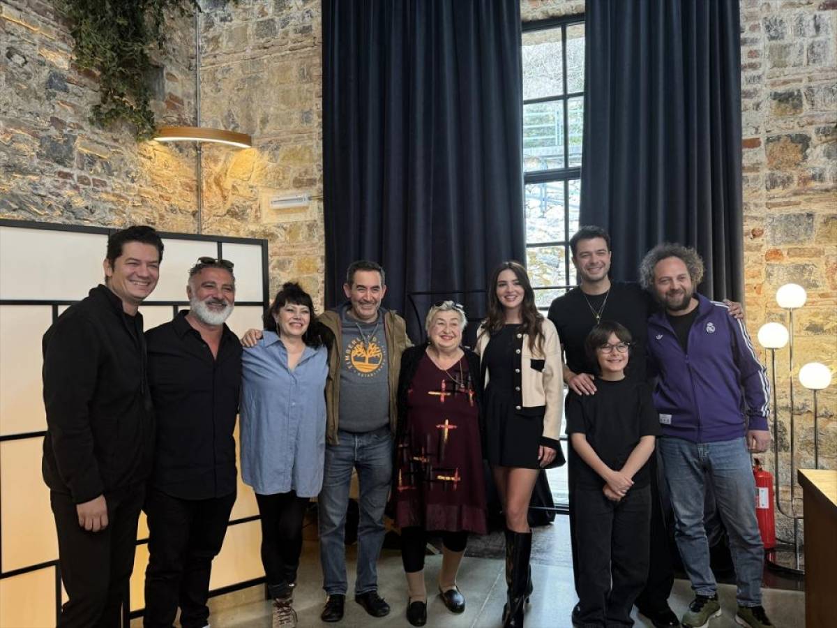 "Dondurmam Gaymak Gapital" filminin okuma provası yapıldı