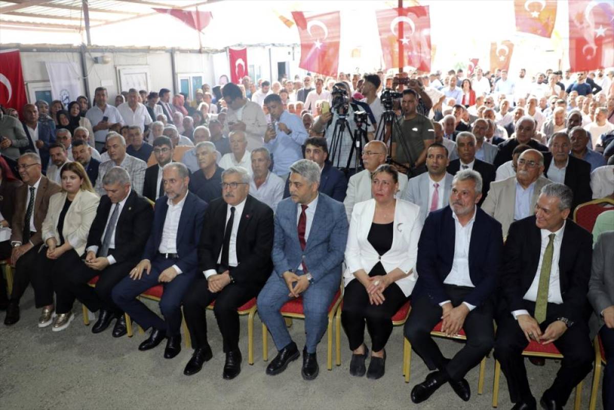 AK Parti Genel Başkan Yardımcısı Yayman, Hatay'da bayramlaşma programında konuştu: