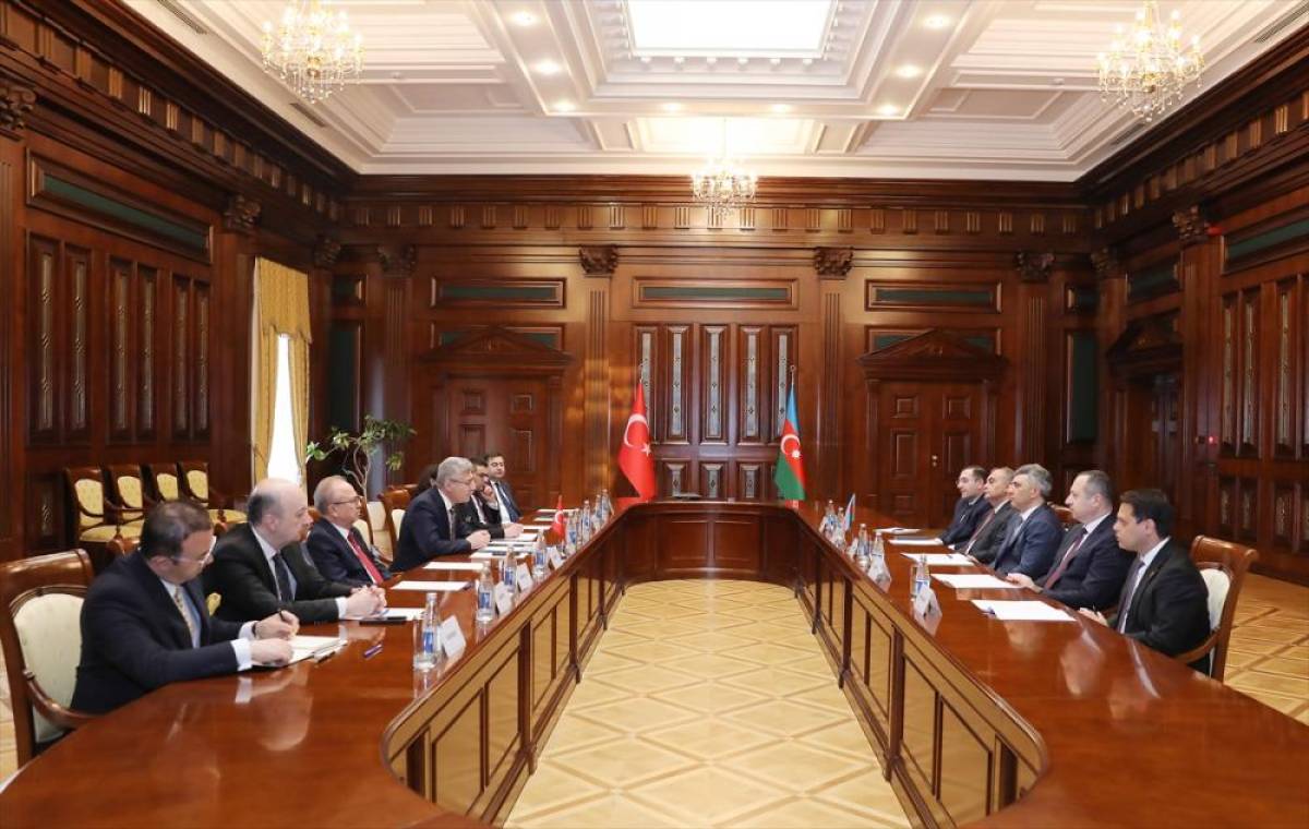 Yargıtay Cumhuriyet Başsavcısı Şent&uuml;rk, Azerbaycan Y&uuml;ksek Mahkemesi Başkanı Kerimov ile g&ouml;r&uuml;şt&uuml;