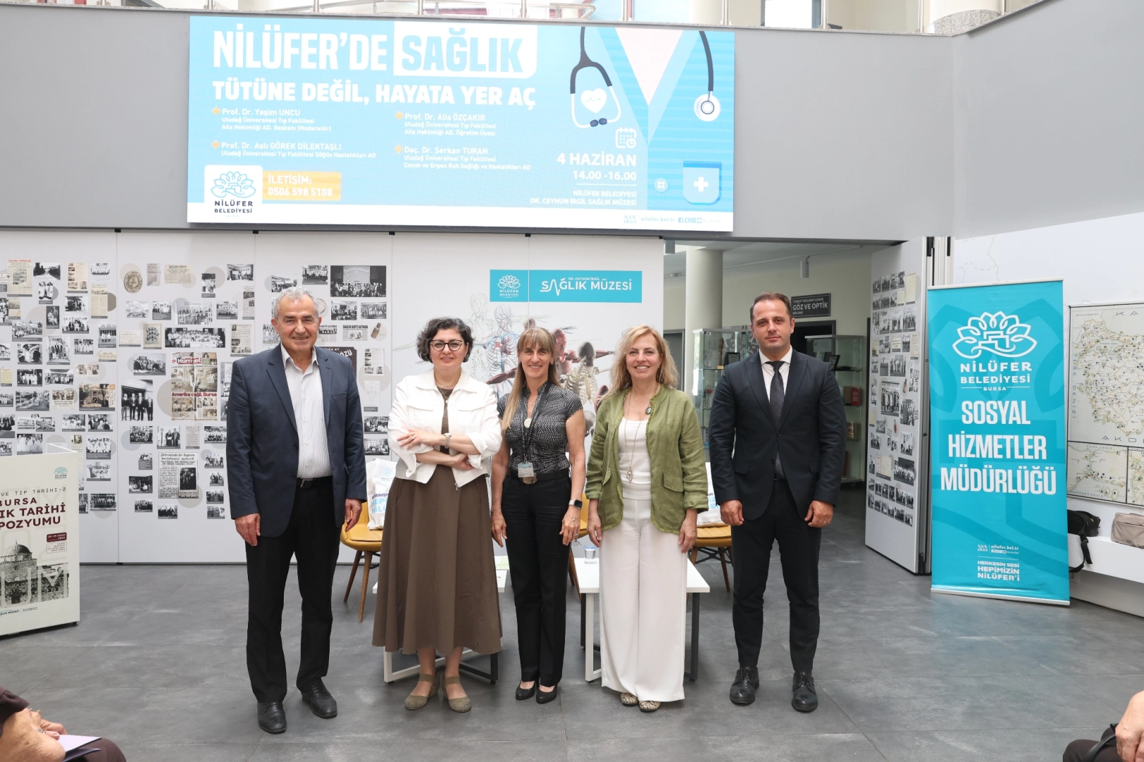 Nil&uuml;fer&rsquo;de &ldquo;T&uuml;t&uuml;ne Değil, Hayata Yer A&ccedil;&rdquo; s&ouml;yleşisi