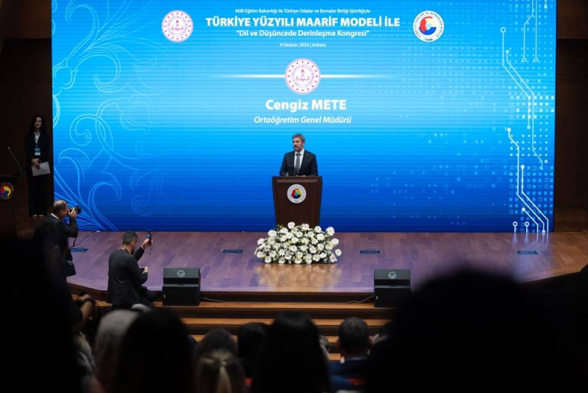 Ankara'da "T&uuml;rkiye Y&uuml;zyılı Maarif Modeli ile Dil, D&uuml;ş&uuml;nce ve Değer Kongresi" d&uuml;zenlendi