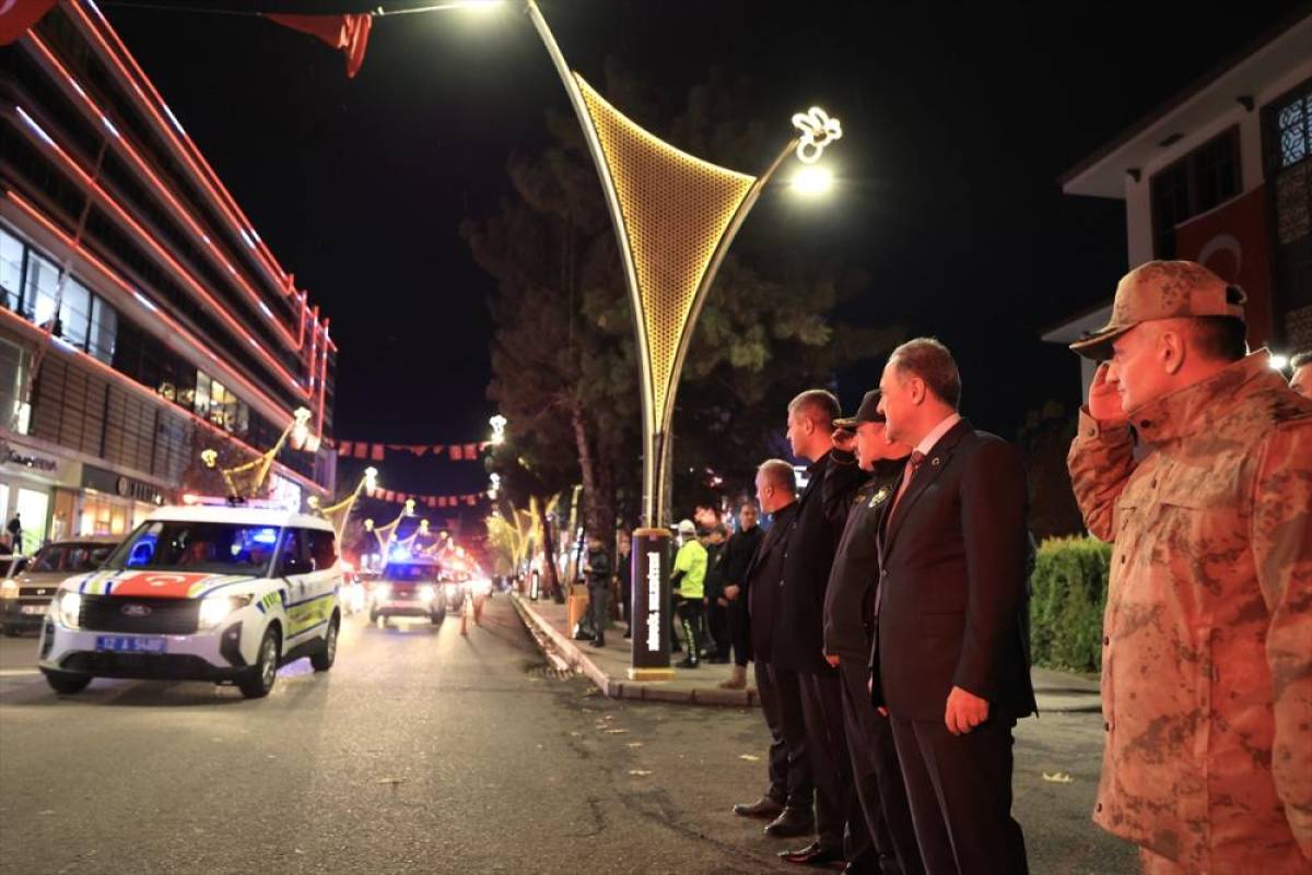 Bingöl'de emniyet ve jandarma teşkilatına 162 yeni araç tahsis edildi