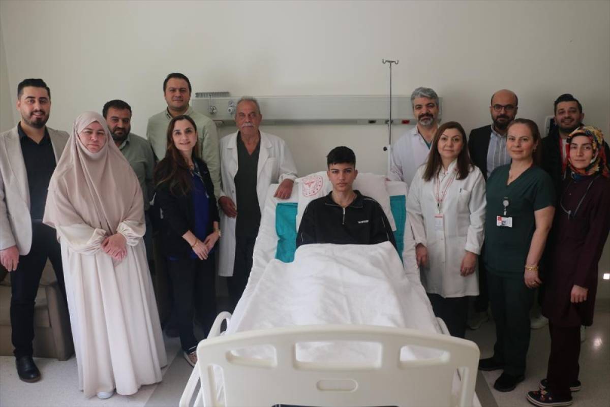 V&uuml;cudunun y&uuml;zde 75'inde yanık oluştu, 17 ameliyatın ardından sağlığına kavuştu