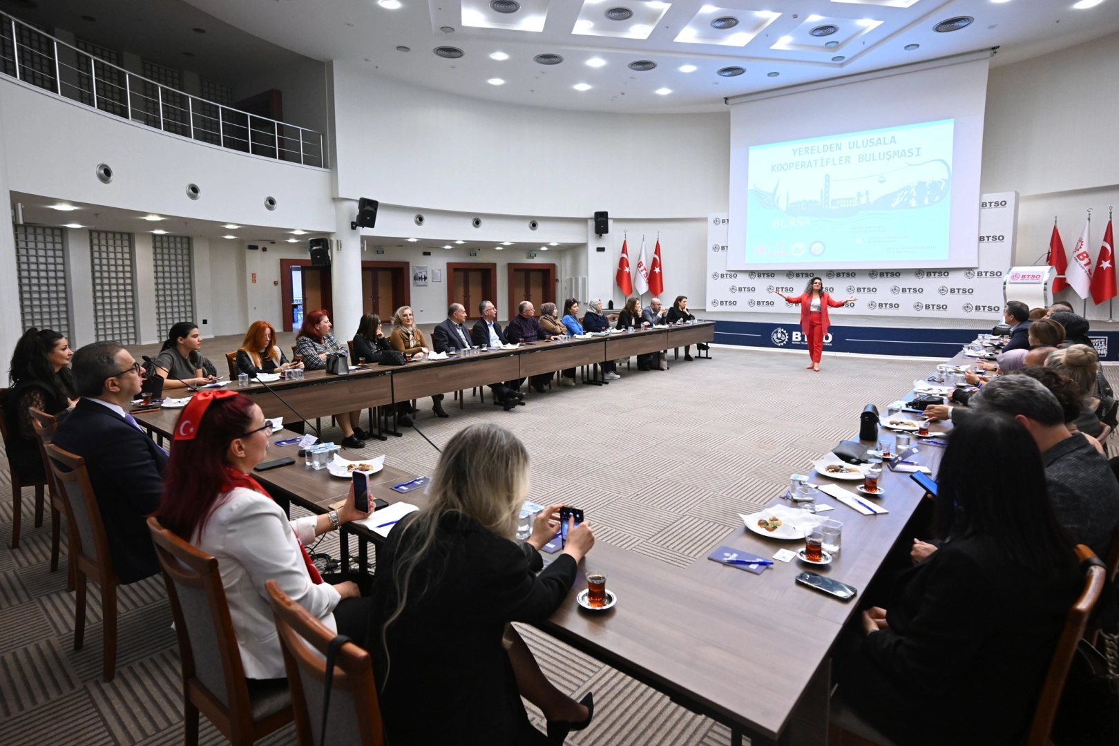 BTSO&rsquo;da yerelden ulusala kooperatifler buluşması