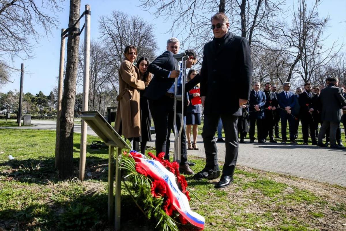 ASALA tarafından 43 yıl &ouml;nce şehit edilen B&uuml;y&uuml;kel&ccedil;i Balkar Sırbistan'da anıldı