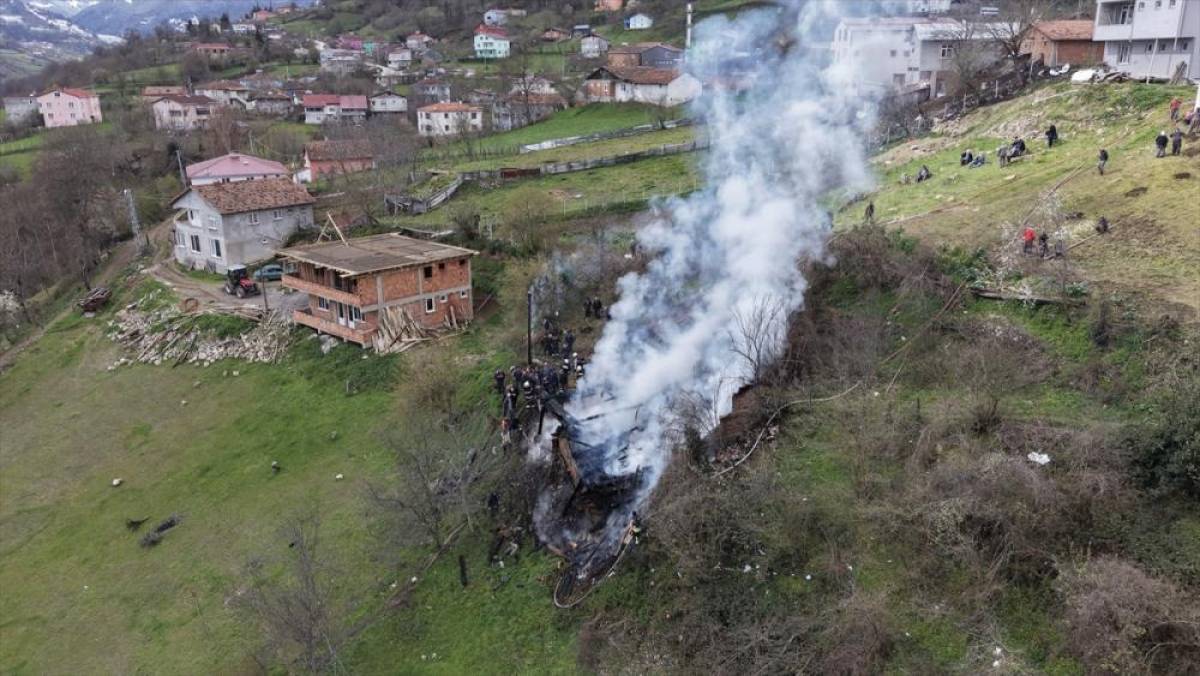 Samsun'da evde &ccedil;ıkan yangında 1 kişi &ouml;ld&uuml;