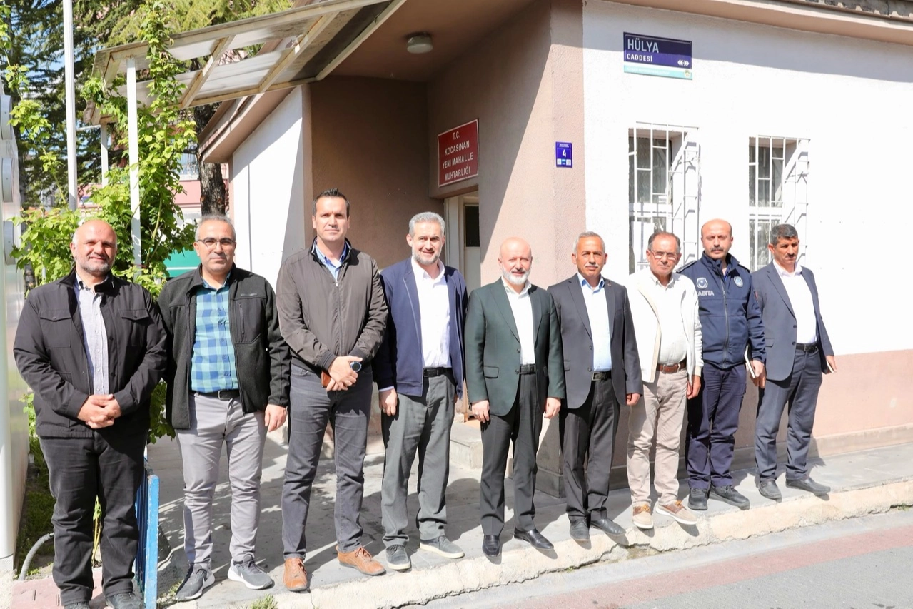 Kayseri Kocasinan'da mahallelerin istekleri &ccedil;&ouml;z&uuml;me kavuşuyor