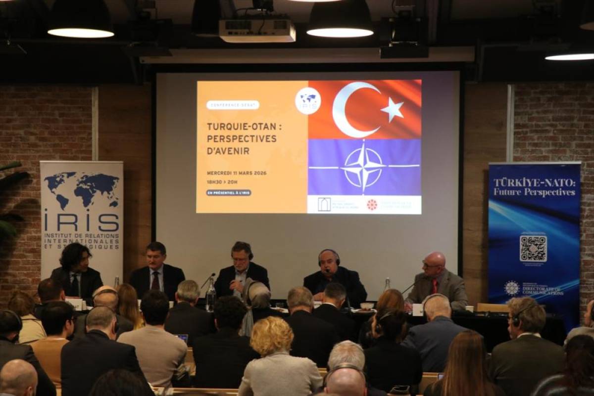 Paris'te "T&uuml;rkiye-NATO: Gelecek Perspektifleri" başlıklı konferans d&uuml;zenlendi