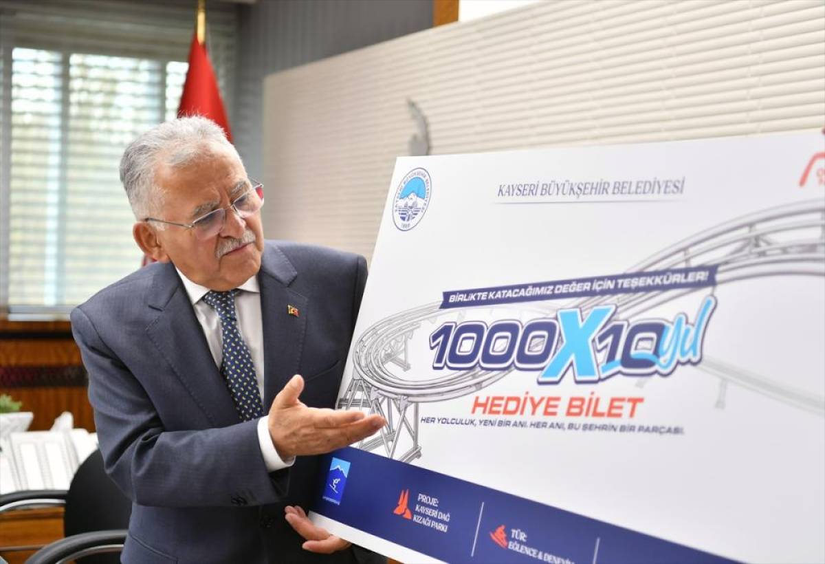 Erciyes'e 1100 metre uzunluğunda dağ kızağı parkuru yapılacak