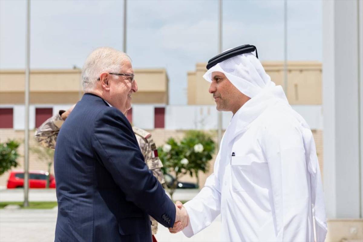 Milli Savunma Bakanı G&uuml;ler, Katarlı mevkidaşı Al Sani ile g&ouml;r&uuml;şt&uuml;