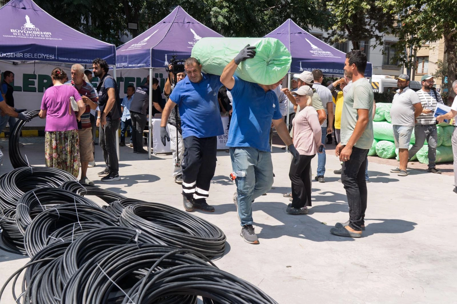 İzmir B&uuml;y&uuml;kşehir&rsquo;den domates ve &ccedil;ilek &uuml;reticisine iklim zırhı