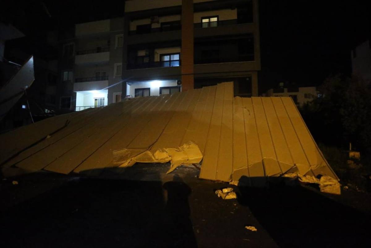 Hatay'da fırtına etkili oluyor