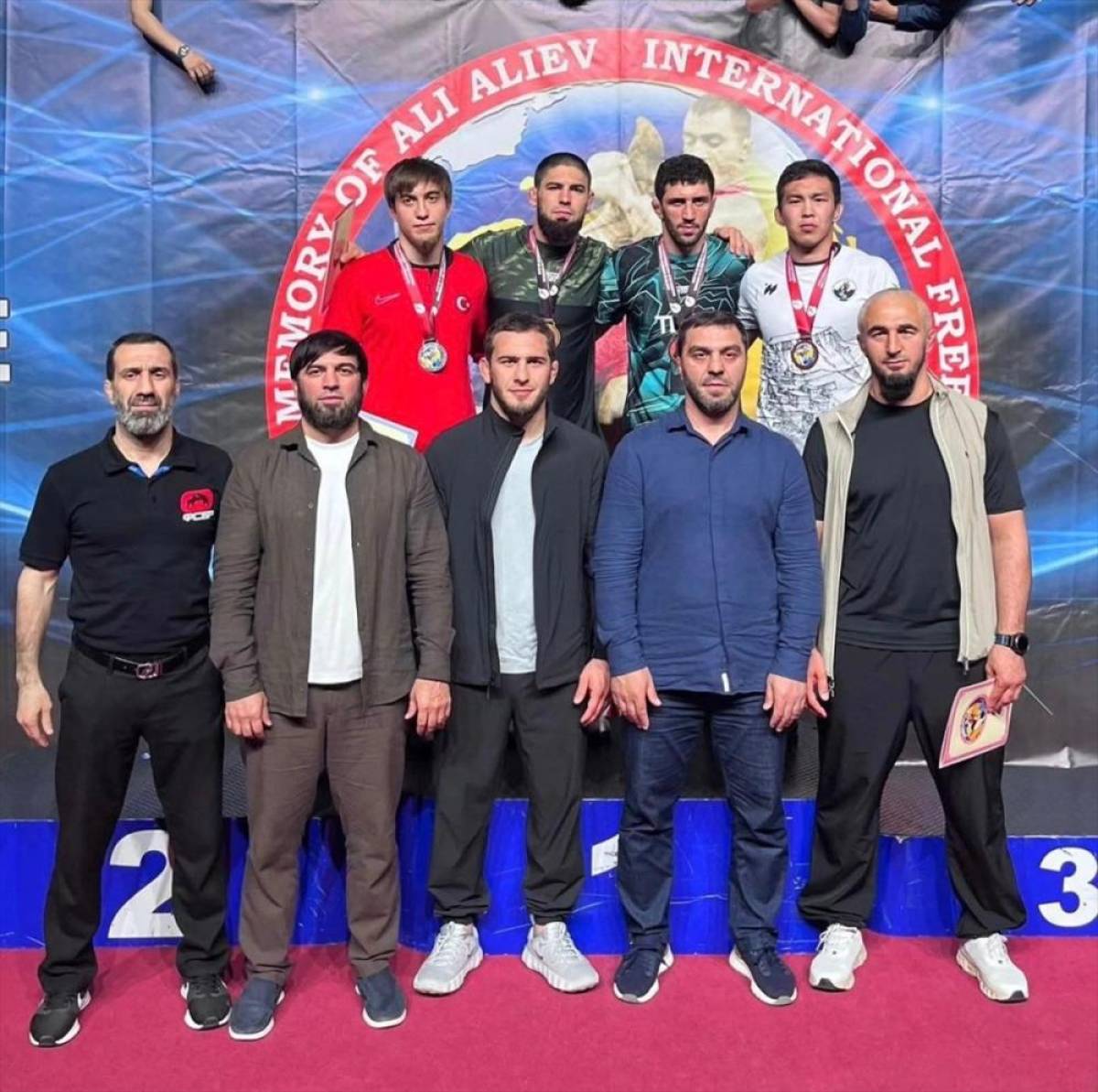 Milli g&uuml;reş&ccedil;iler,  56. Uluslararası Ali Aliyev G&uuml;reş Turnuvası'nda 3 g&uuml;m&uuml;ş madalya kazandı