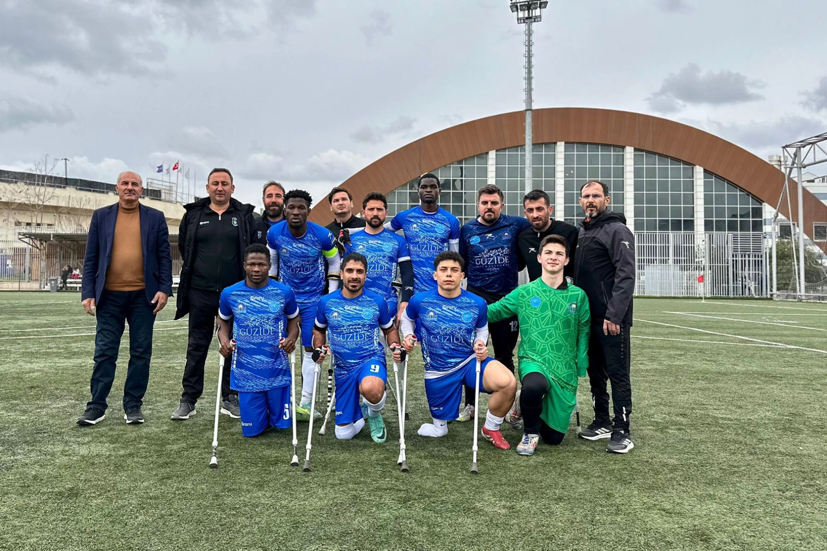 Gebze'de Ampute Futbol Takımı&rsquo;ndan &ouml;nemli galibiyet