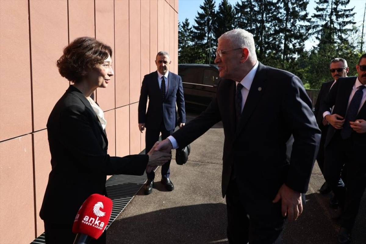 İYİ Parti Genel Başkanı Dervişoğlu, Avrupa Konseyi T&uuml;rkiye Daimi Temsilcisi Golder ile g&ouml;r&uuml;şt&uuml;