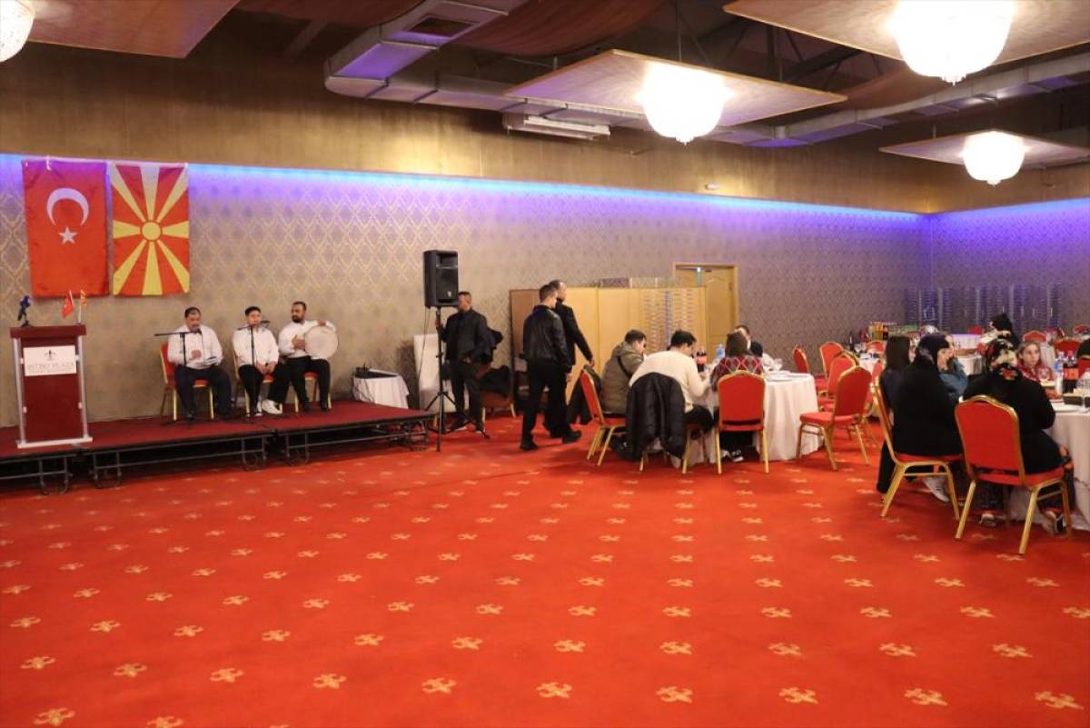 T&uuml;rkiye'nin &Uuml;sk&uuml;p B&uuml;y&uuml;kel&ccedil;iliği ve MAT&Uuml;SİTEB İştip'te iftar programı d&uuml;zenledi