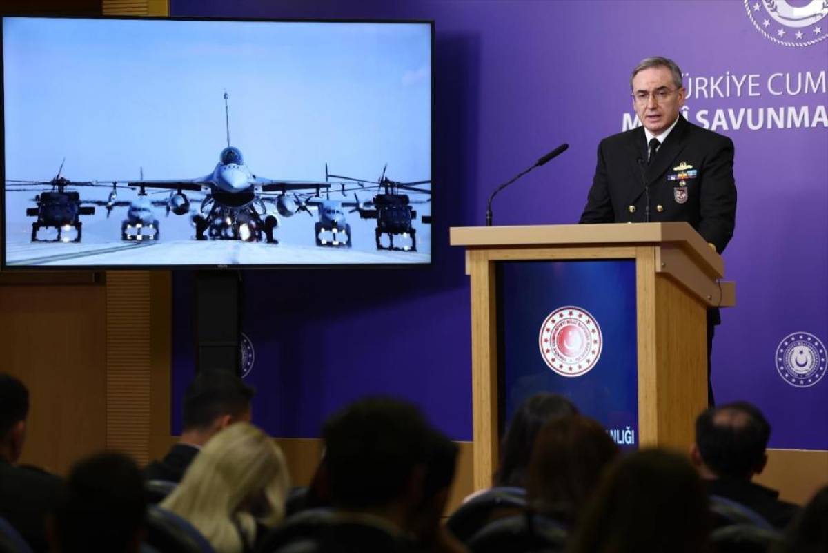 MSB'de basın bilgilendirme toplantısı yapıldı: (1)