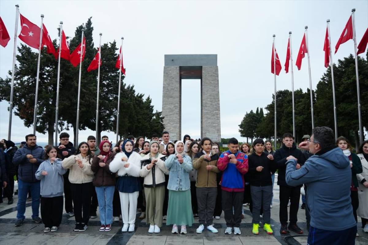 &Ccedil;anakkale Kara Savaşları'nın 111. yıl d&ouml;n&uuml;m&uuml; t&ouml;renlerinin provası yapıldı