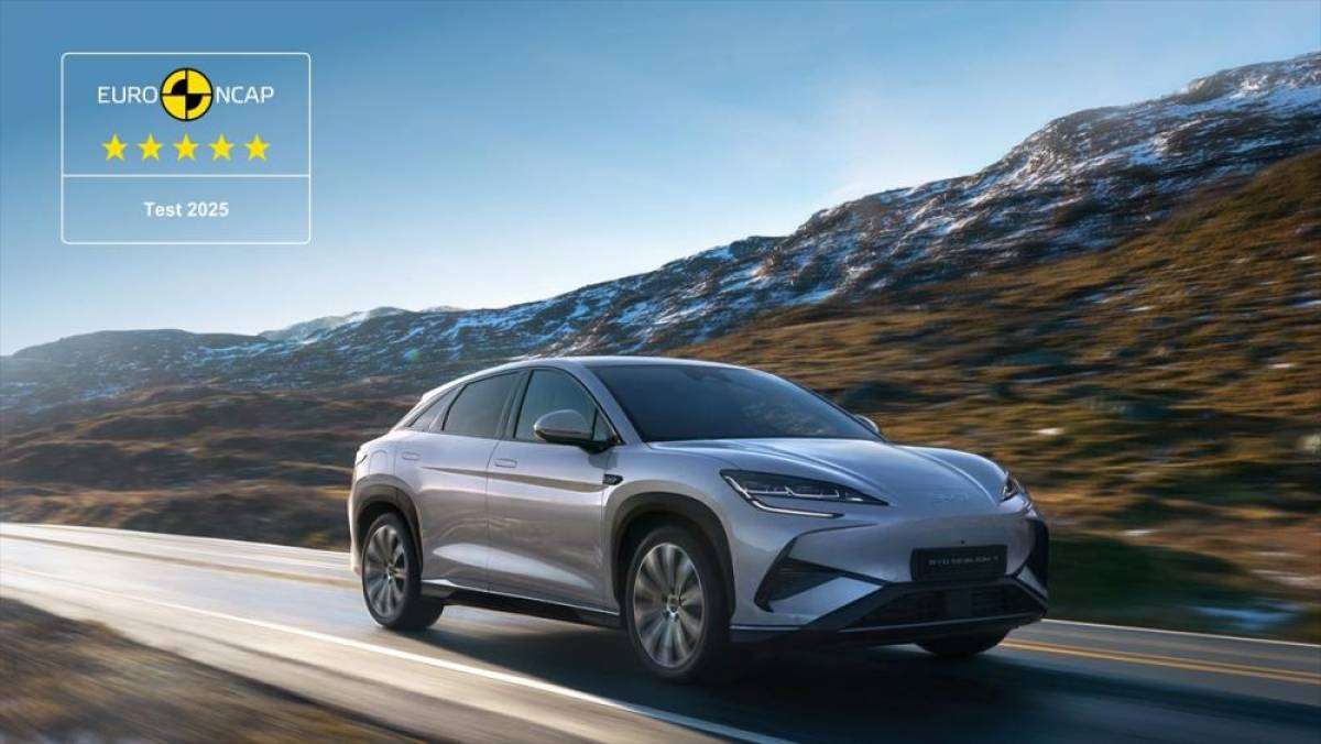 BYD'nin Sportif SUV modeli SEALION 7, EuroNCAP'ten 5 yıldız aldı