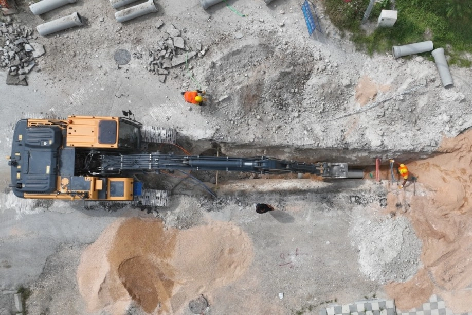 Eskişehir&rsquo;de 71 Evler Mahallesi&rsquo;nde altyapı g&uuml;&ccedil;leniyor