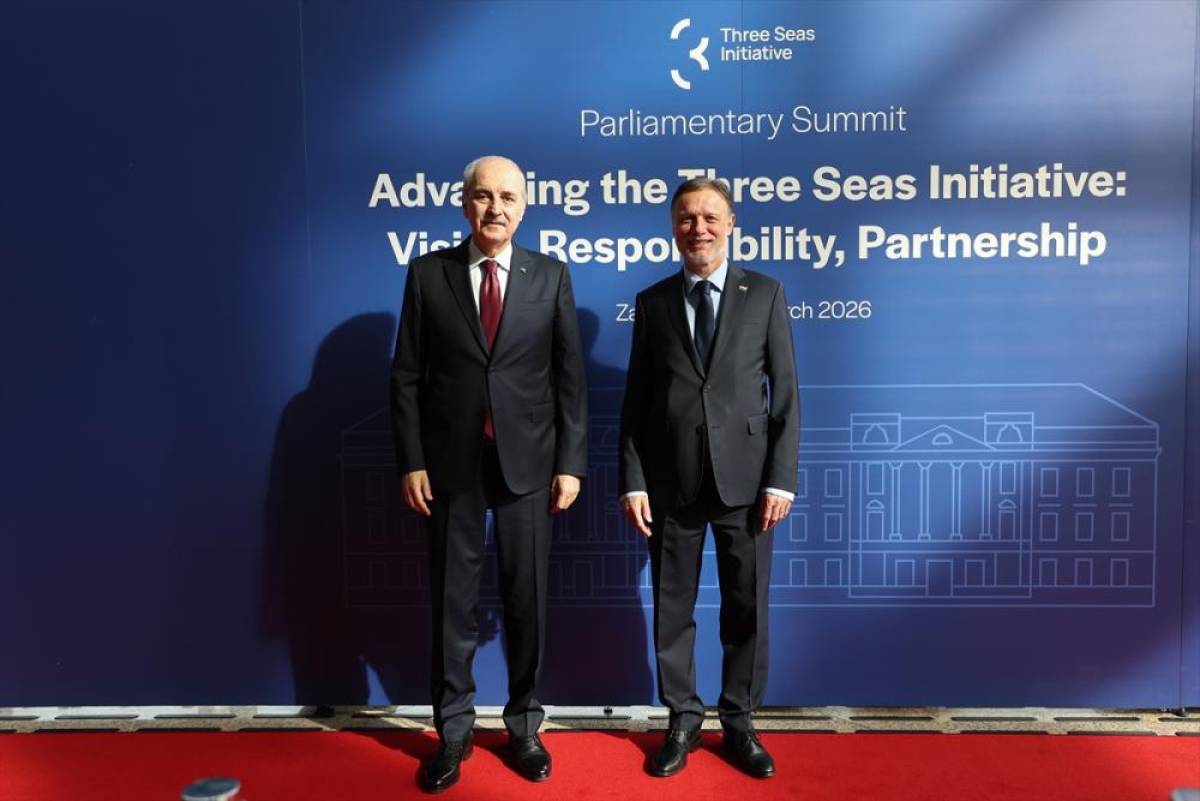 TBMM Başkanı Kurtulmuş'un da katılımıyla "&Uuml;&ccedil; Deniz Girişimi Parlamenter Zirvesi" Zagreb'de başladı