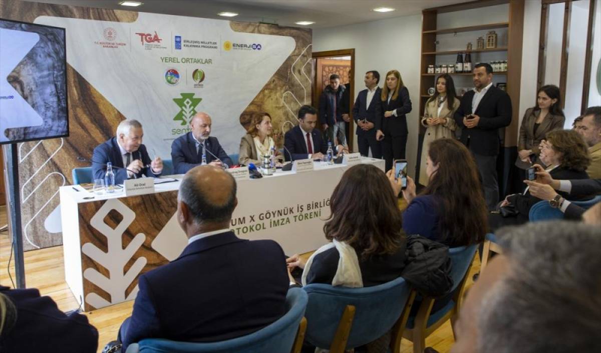 SENTRUM Projesi'nin 3. durağı G&ouml;yn&uuml;k'te s&uuml;rd&uuml;r&uuml;lebilir turizm i&ccedil;in imzalar atıldı