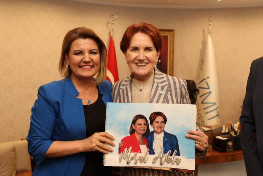 İYİ Parti Genel Başkanı Meral Akşener Başkan Hürriyet’i ziyaret etti