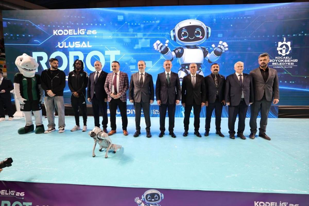 Kocaeli'de "KODELİG'26 Ulusal Robot Yarışması" başladı