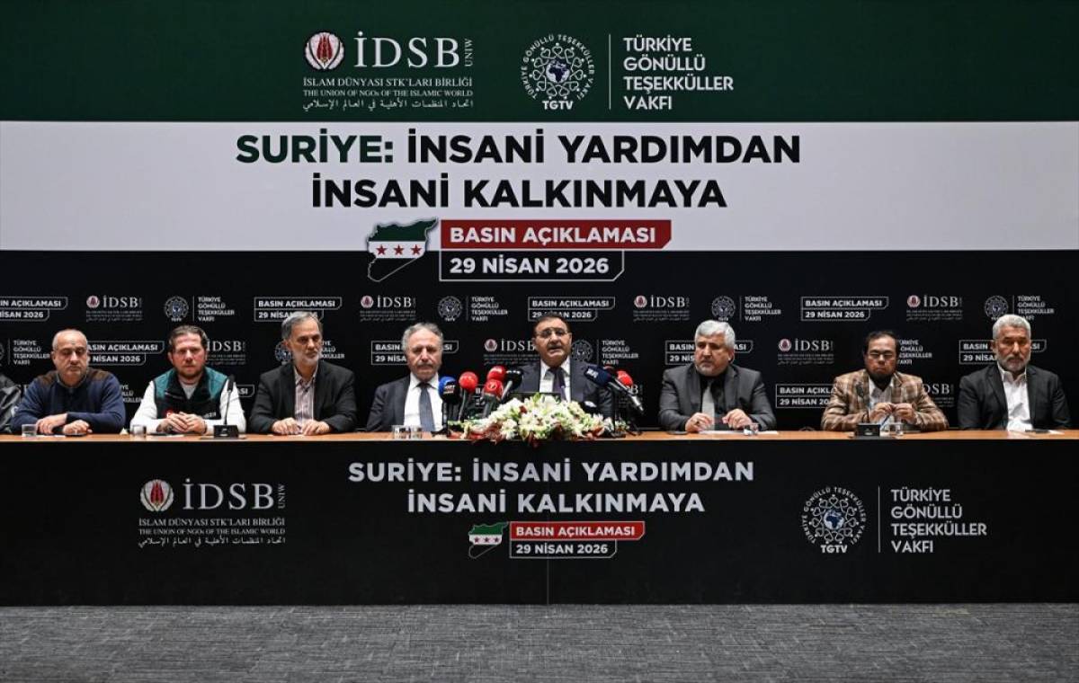 İstanbul'da STK'ler Suriye'deki saha ziyaretine ilişkin değerlendirmelerini paylaştı