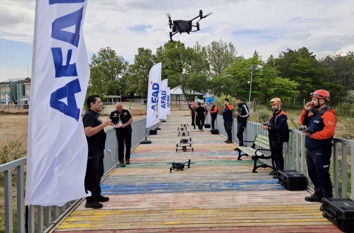 AFAD'ın "Dron ile Arazide Kayıp Arama Yarışması" Kırşehir'de başladı