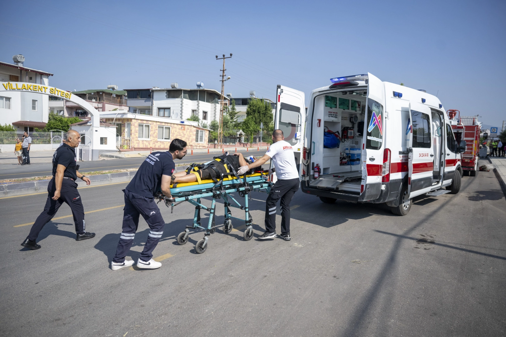 Mersin&rsquo;de trafik g&uuml;venliği tatbikatı yapıldı
