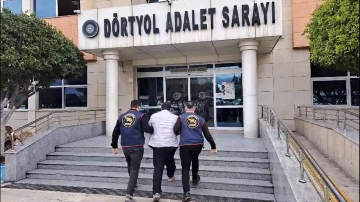 Hatay'da 24 yıl 4 ay kesinleşmiş hapis cezasıyla aranan firari h&uuml;k&uuml;ml&uuml; yakalandı