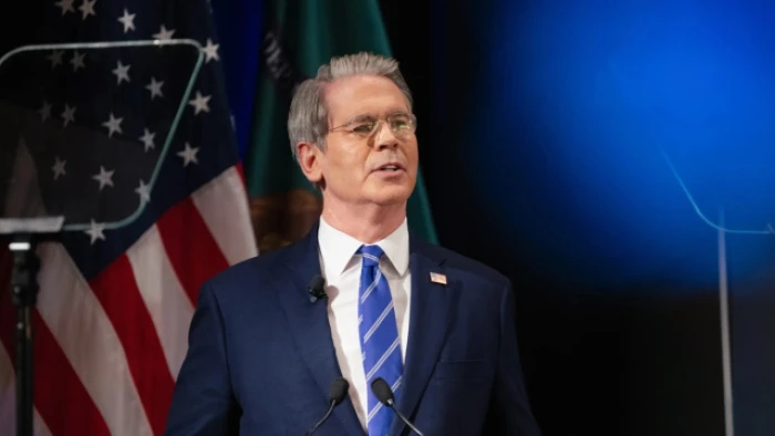 ABD Hazine Bakanı Bessent, İranlı liderlerin "deliler gibi" dışarıya para aktardığını s&ouml;yledi