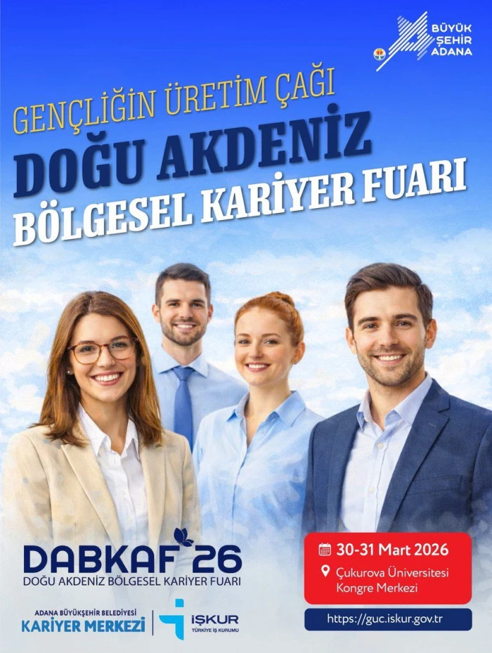 Adana'da "Doğu Akdeniz B&ouml;lgesel Kariyer Fuarı" başladı