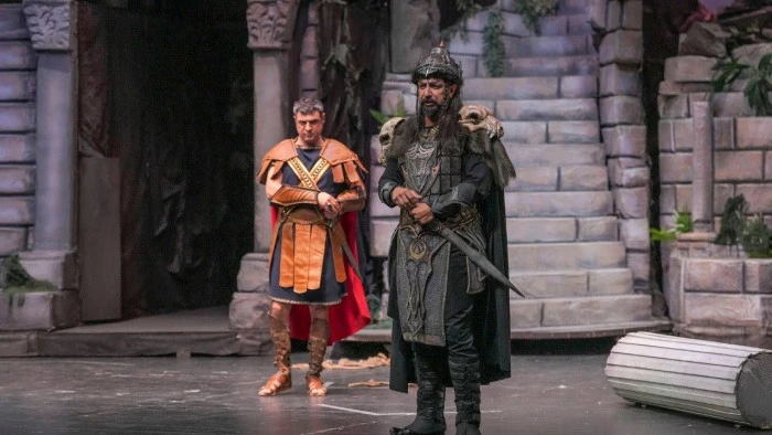 Antalya Devlet Opera ve Balesinin sezonun son opera temsili "Attila" oldu